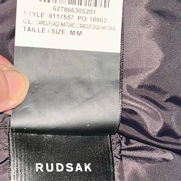 Rudsak SIA Leather jacket with Fur lined hood - Picture 16 of 17